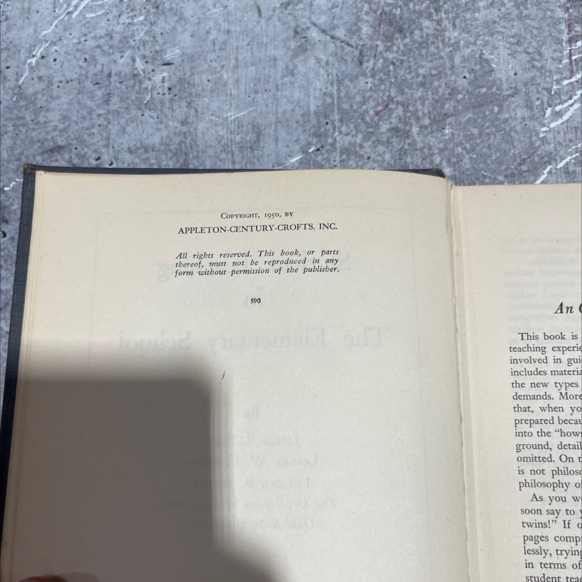 student teaching in the elementary school book, by james b. burr, lowry w. harding, leland b. jacobs, 1950 Hardcover image 3