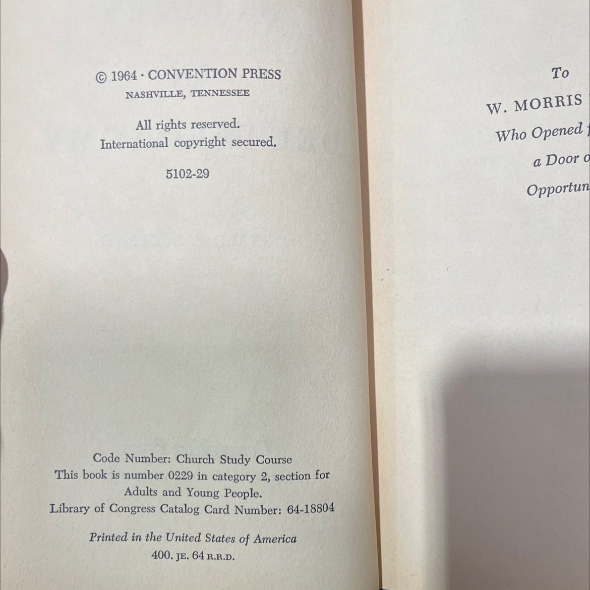 studies in deuteronomy book, by donald f. ackland, 1964 Hardcover image 3