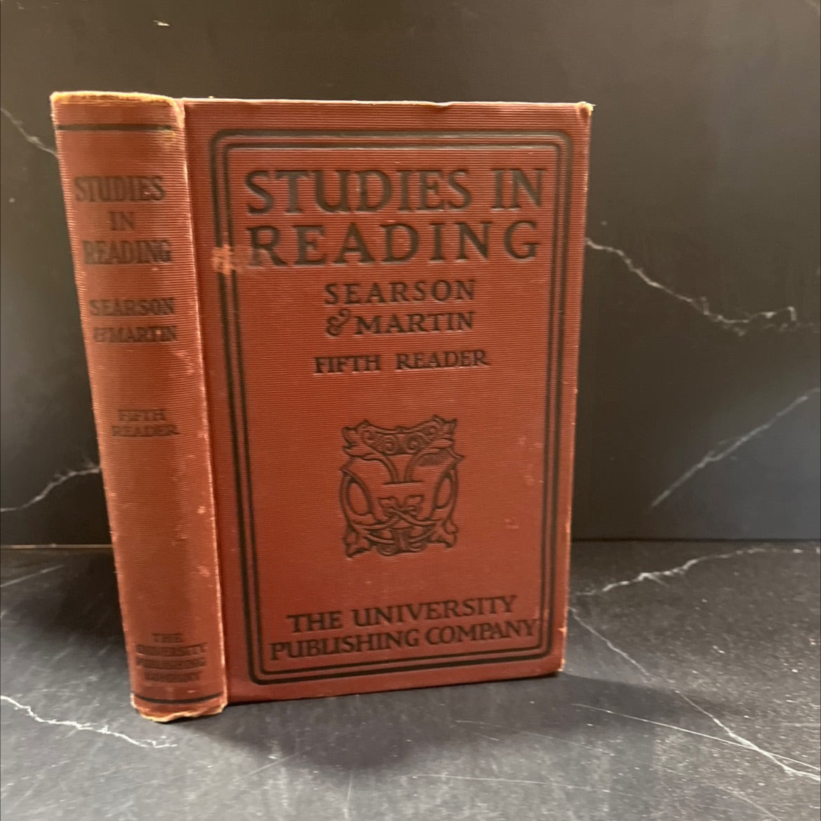 studies in reading fifth reader book, by j. w. searson, george e. martin, 1914 Hardcover image 1