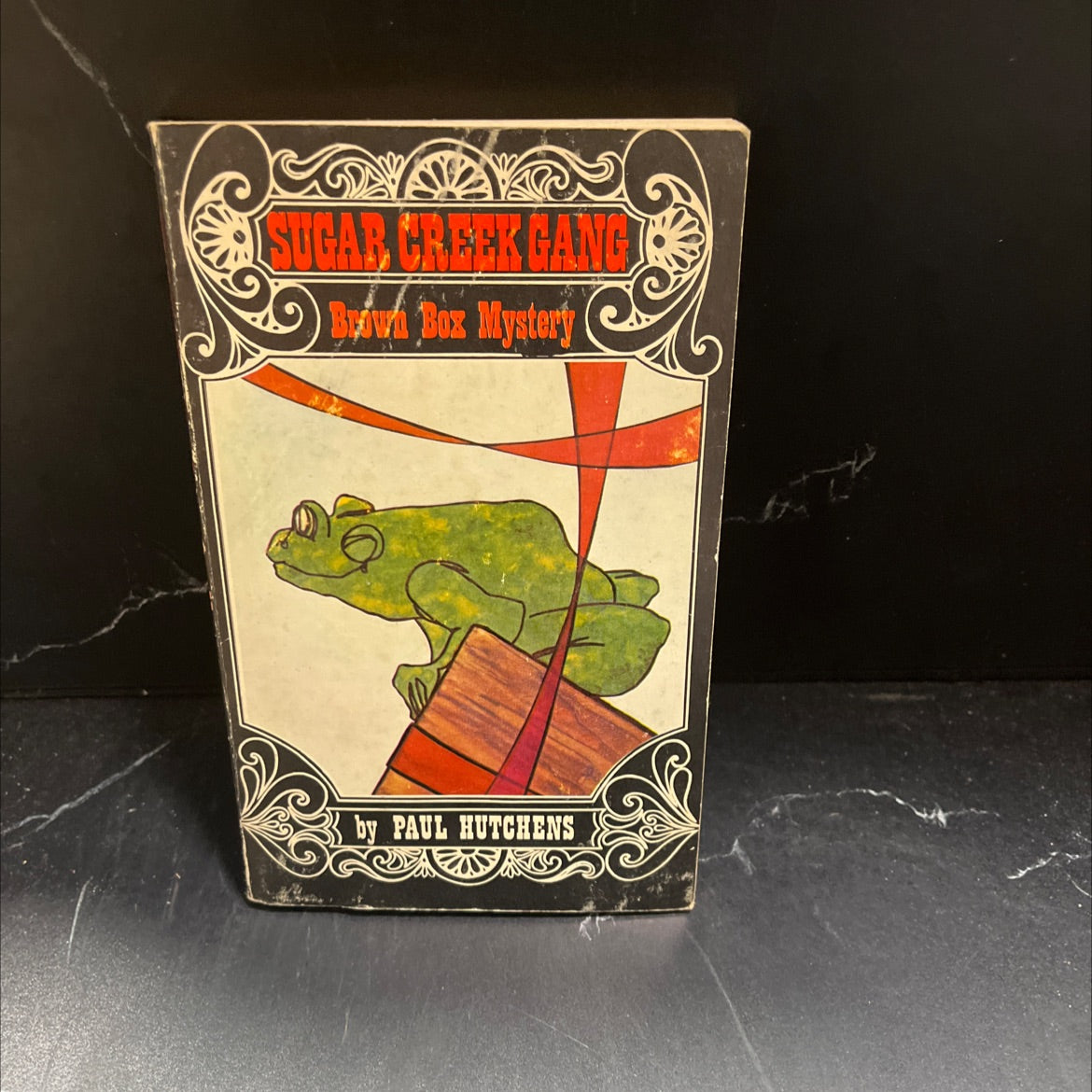 sugar creek gang brown box mystery book, by paul hutchens, 1970 Hardcover image 1