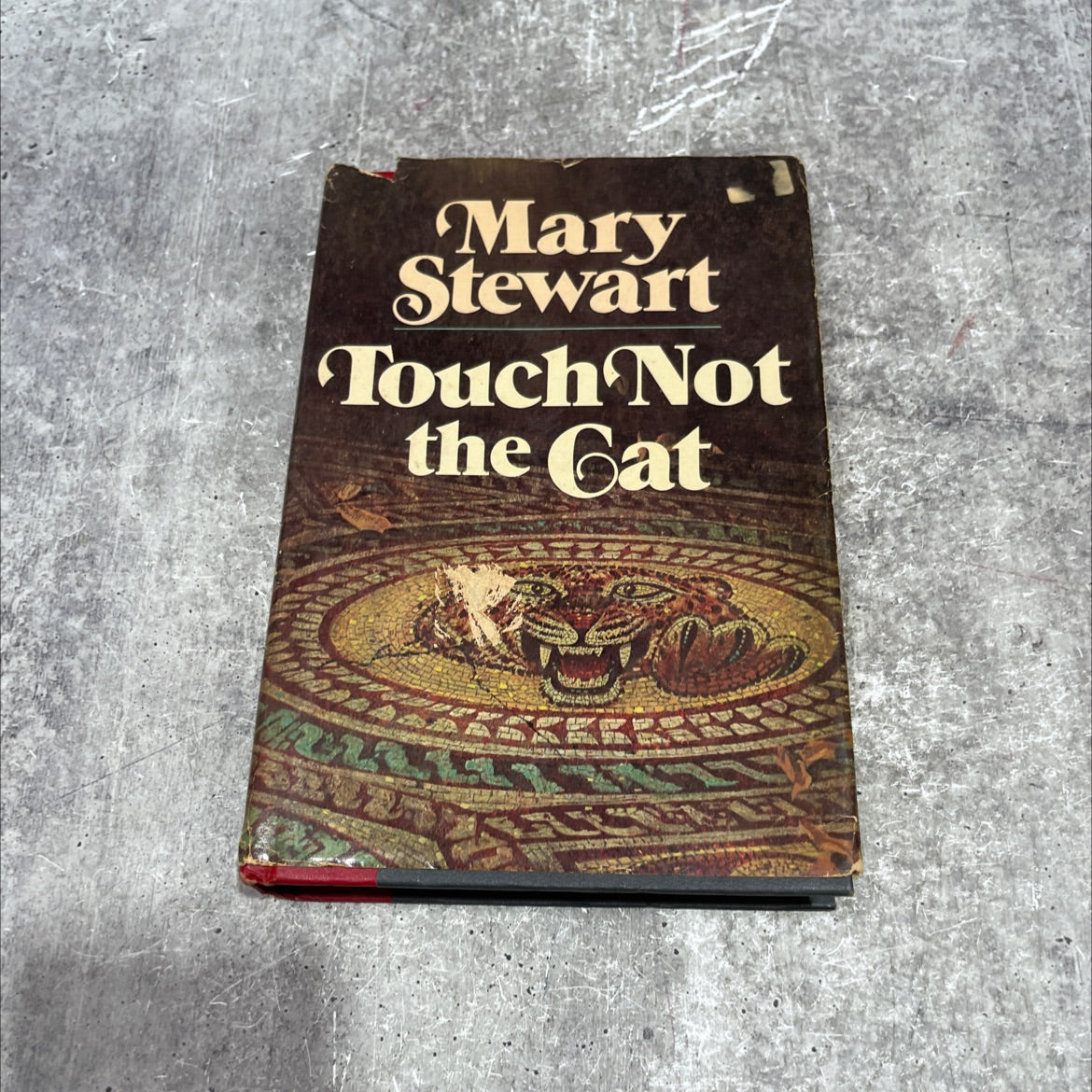 suit ton houot touch not the cat book, by mary stewart, 1976 Hardcover image 1
