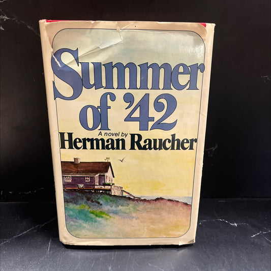 summer of '42 book, by herman raucher, 1971 Hardcover image 1