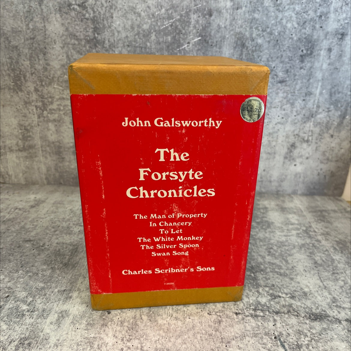 The Forsyte Chronicles  - summer of a forsyte book, by john galsworthy, 1952 Paperback, Vintage image 4