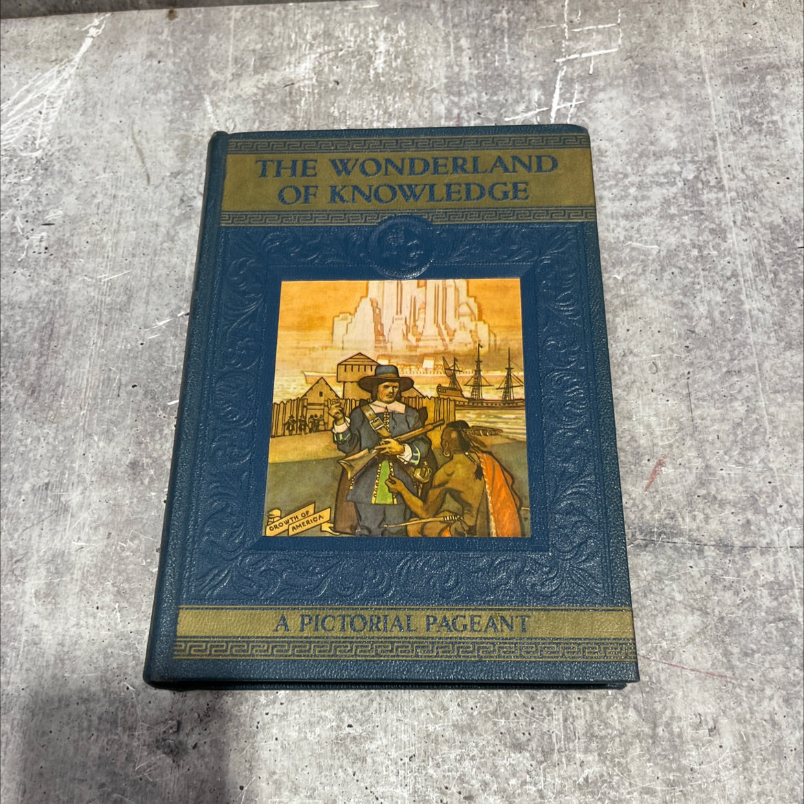 sun-bathed antigua book, by unknown, 1950 Hardcover image 1