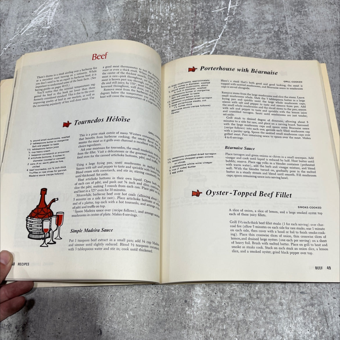 sunset barbecue cook book book, by editors of sunset magazine and sunset books, 1970 Paperback image 4