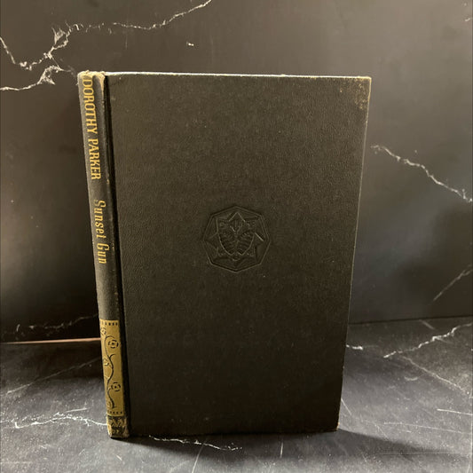 sunset gun poems book, by dorothy parker, 1941 Hardcover, Vintage image 1