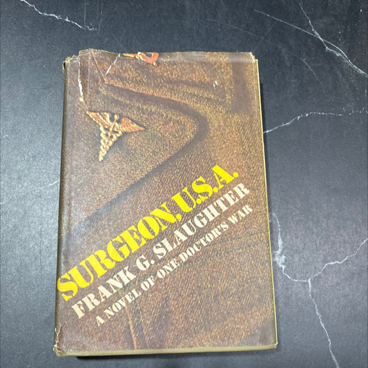 surgeon, u.s.a. book, by frank g. slaughter, 1966 Hardcover image 1