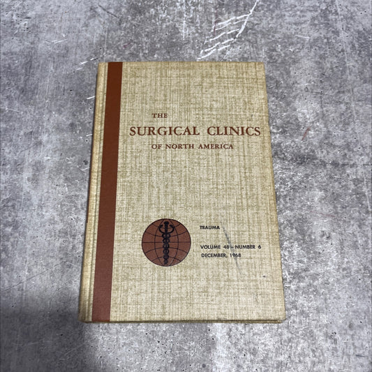 surgical clinics of north america trauma book, by clarence j. berne, m.d., leonard rosoff, m.d., 1968 Hardcover image 1
