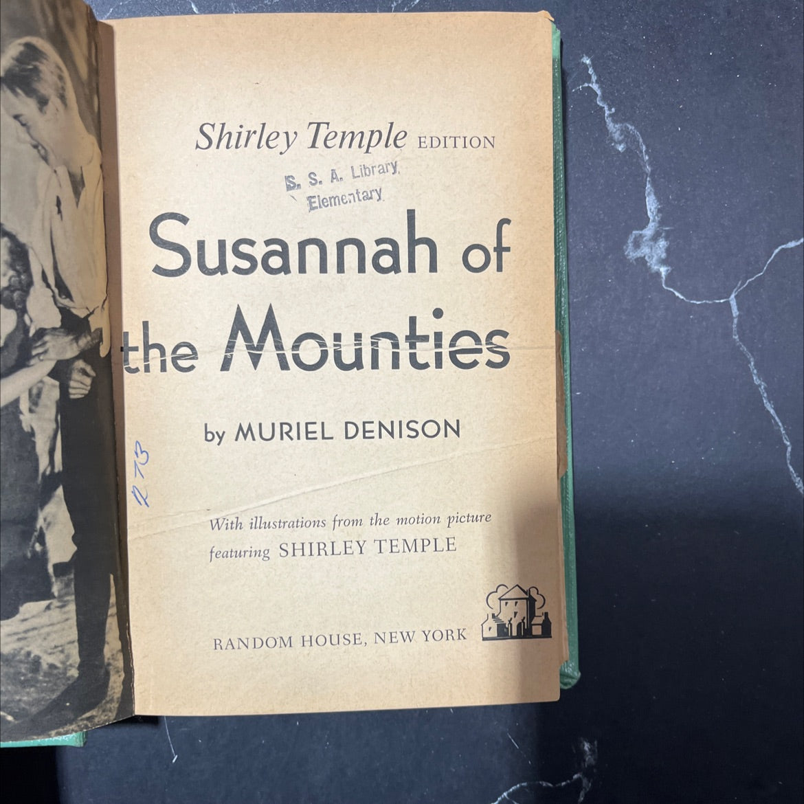 susannah of the mounties book, by muriel denison, 1936 Hardcover image 2