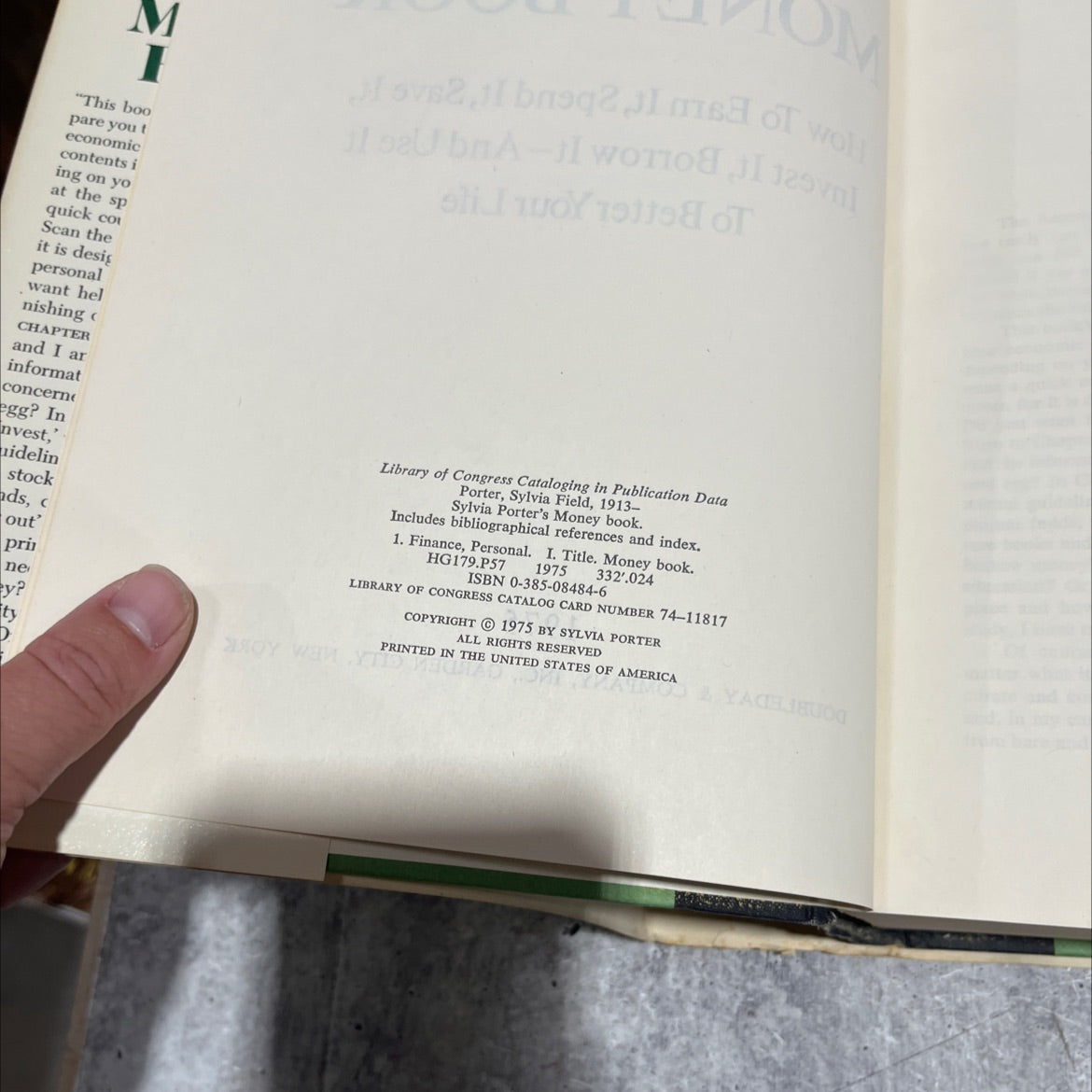 sylvia porter's money book how to earn it, spend it, save it, invest it, borrow it-and use it to better your life book, image 3