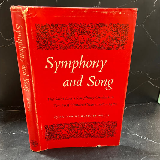 symphony and song book, by Katherine Gladney Wells, 1980 Hardcover, Vintage image 1