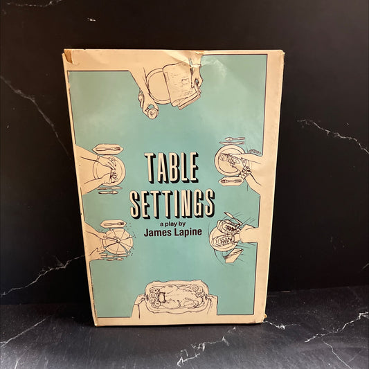 table settings book, by James Lapine, 1980 Hardcover image 1