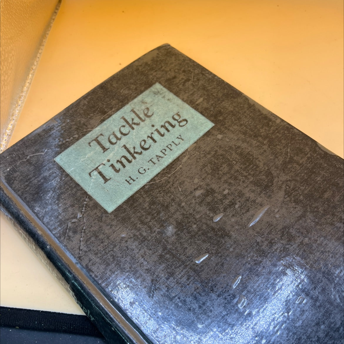 tackle tinkering book, by H. G. Tapply, 1946 Hardcover, Vintage, Heavily Used image 4