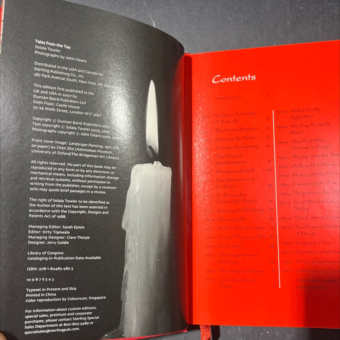 tales from the tao book, by solala towner, 2007 Hardcover image 3