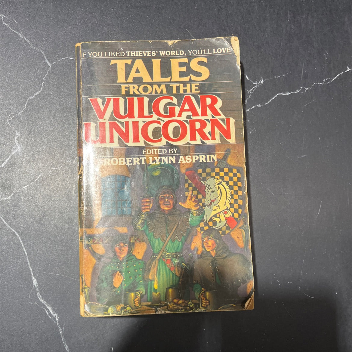 tales from the vulgar unicorn book, by Robert Lynn Asprin, 1980 Hardcover image 1