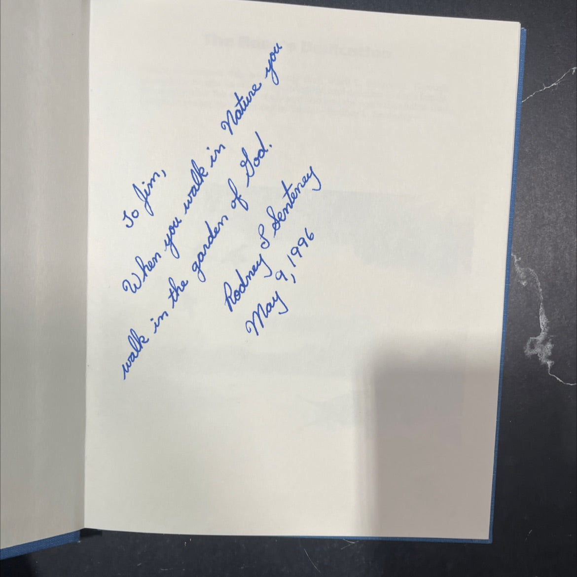 SIGNED tales of a woodsman the third 100 stories from the newspaper column \"a peek at nature\" book, by rodney l. image 4