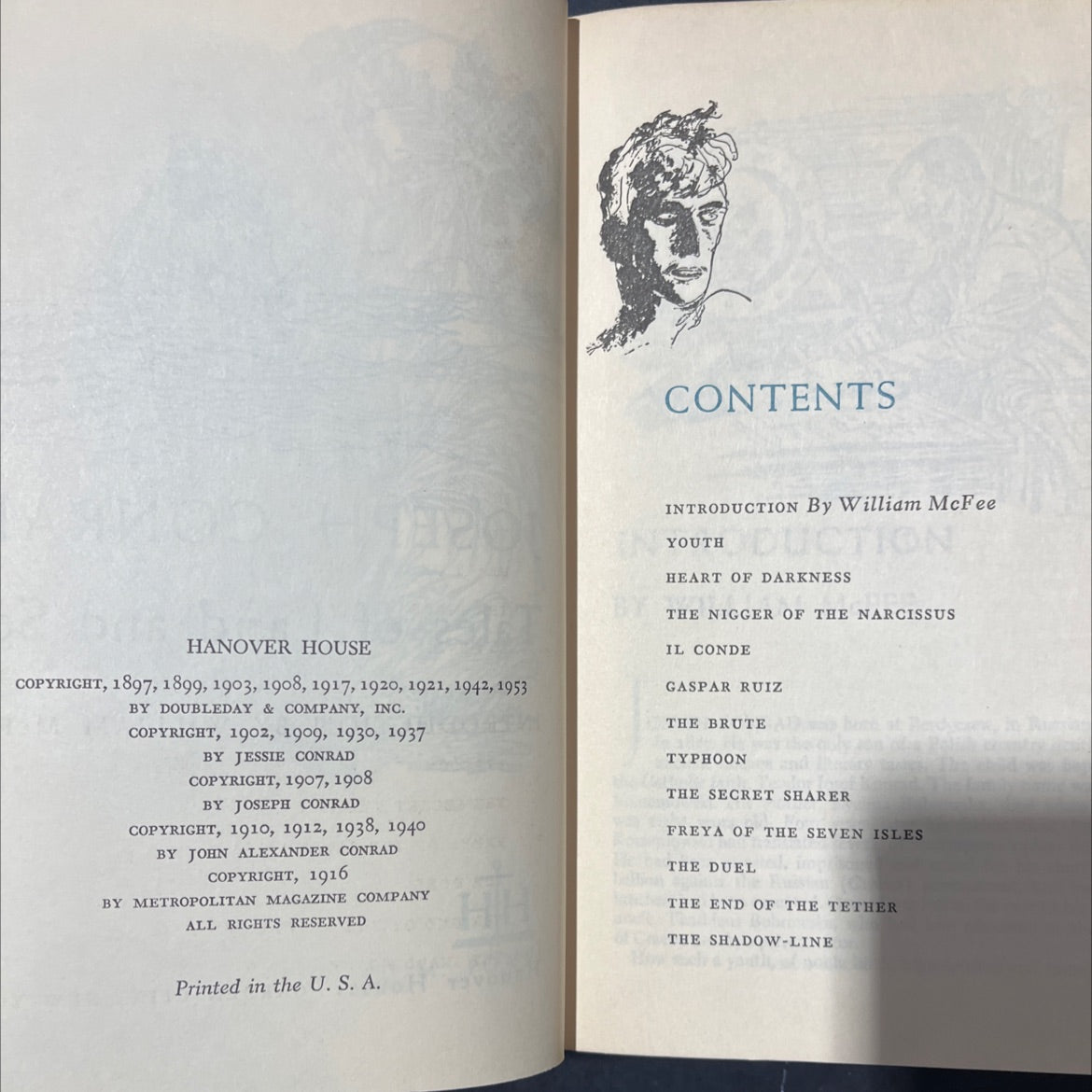 tales of land and sea book, by joseph conrad, 1942 Hardcover image 3