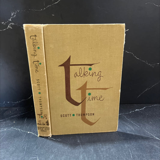 talking time for speech correction and speech improvement book, by Louise Binder Scott, J. J. Thompson, 1951 Hardcover image 1