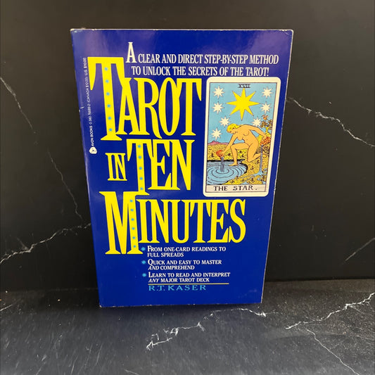 tarot in ten minutes book, by R.T. Kaser, 1992 Paperback image 1