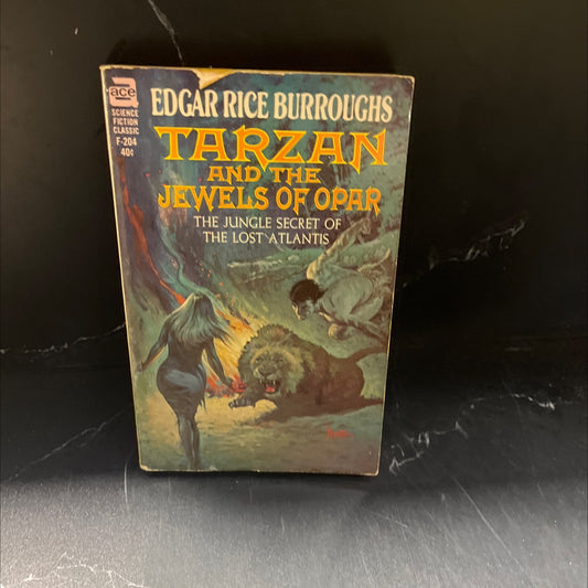 tarzan and the jewels of opar book, by edgar rice burroughs, 1918 Hardcover image 1