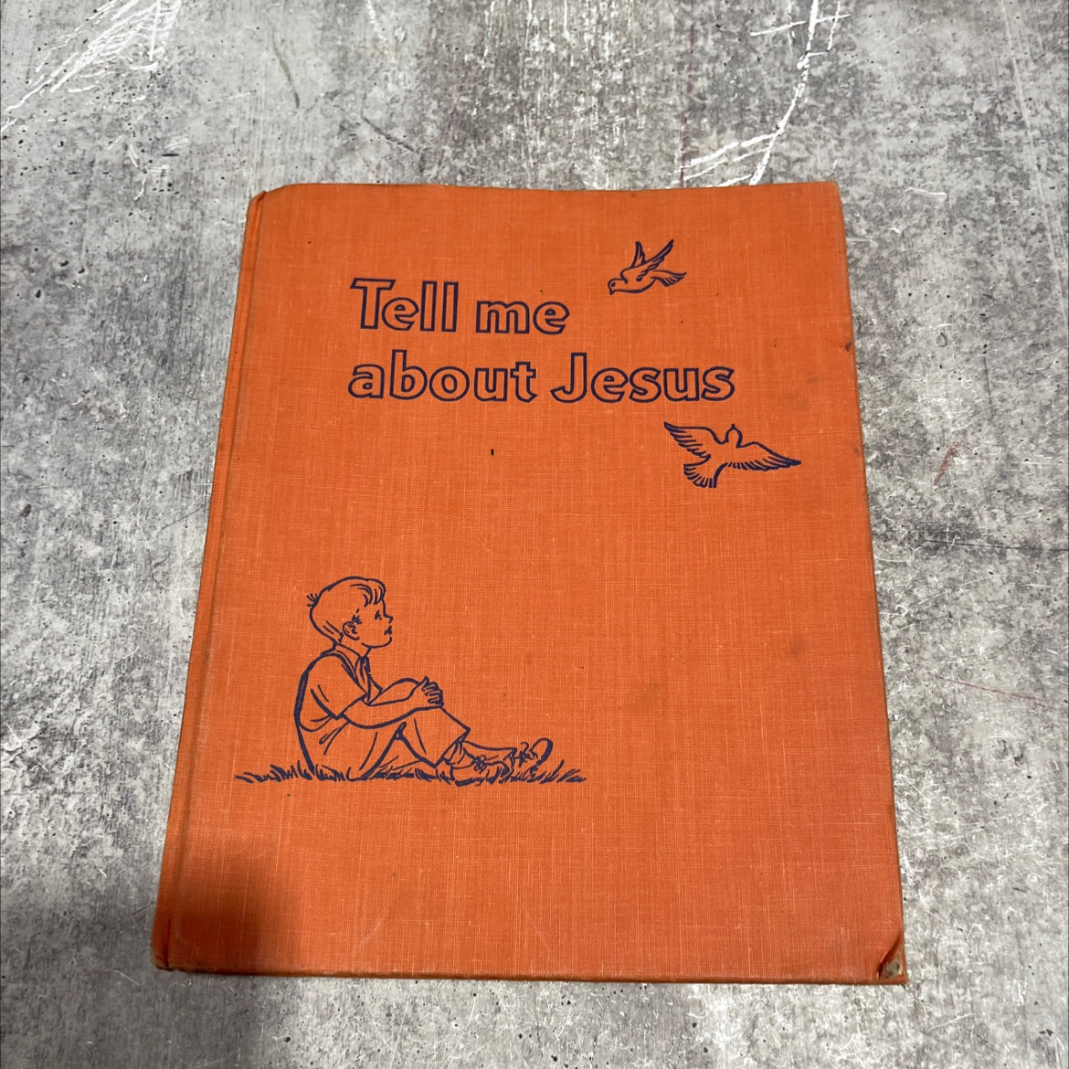 tell me about jesus book, by mary alice jones, 1960 Hardcover image 1