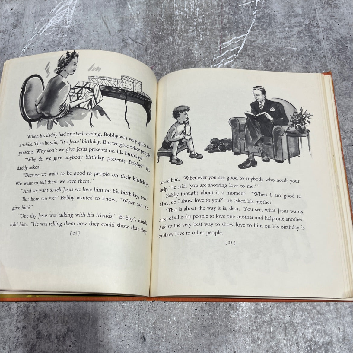 tell me about jesus book, by mary alice jones, 1960 Hardcover image 4