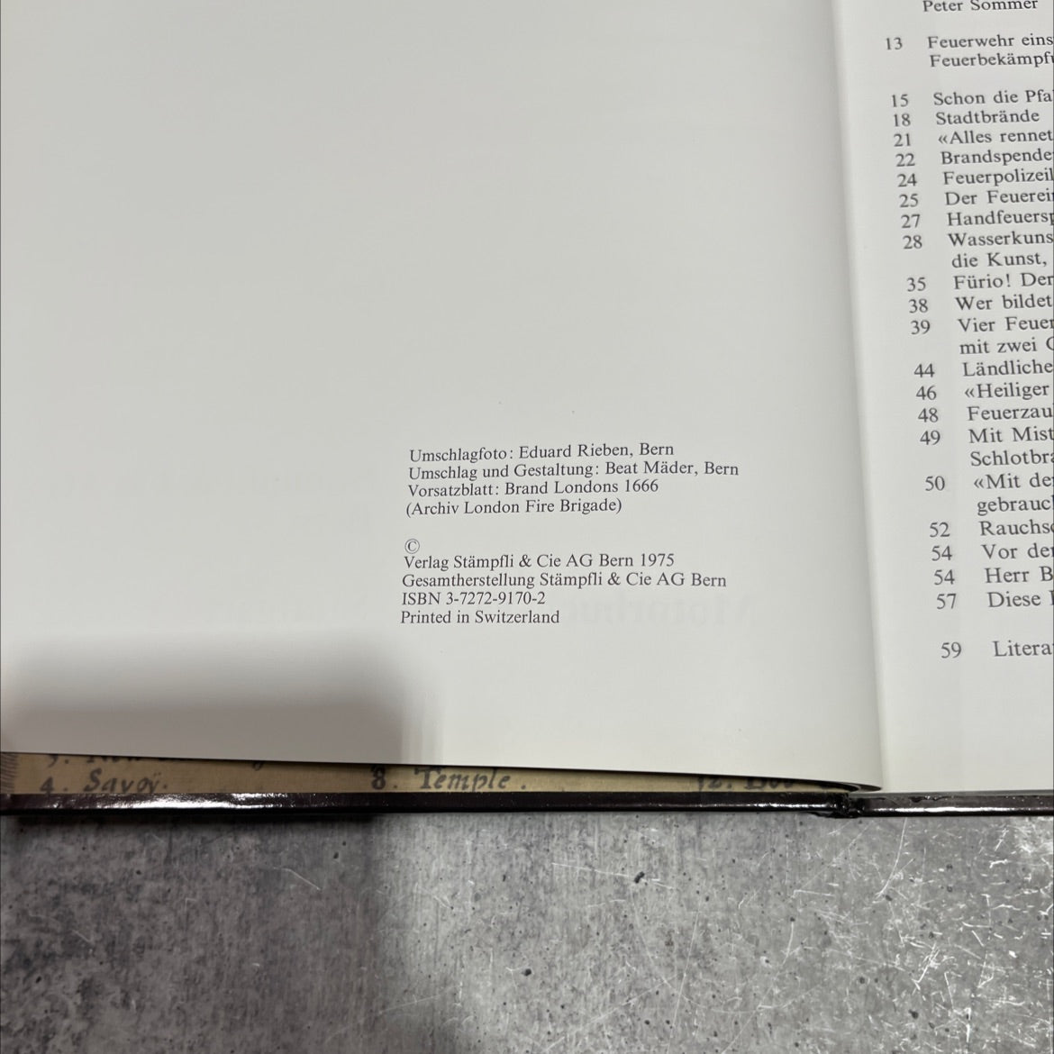 temple the great book of the fire department book, by Hans Erpf, 1975 Hardcover image 3