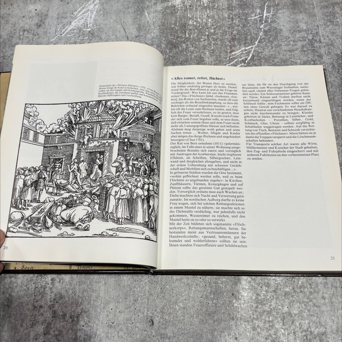 temple the great book of the fire department book, by Hans Erpf, 1975 Hardcover image 4