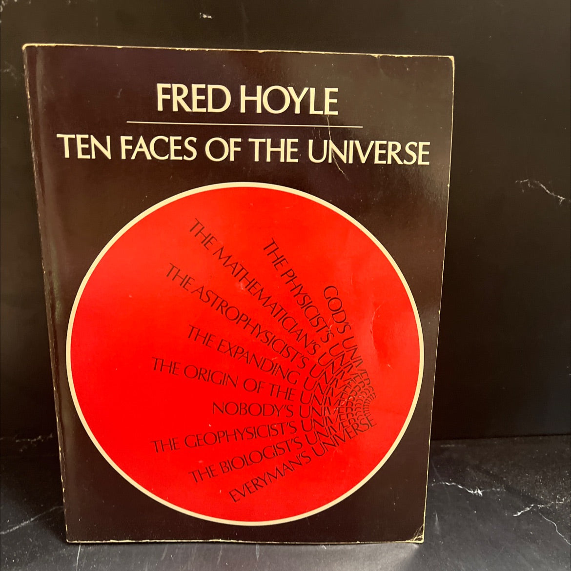 ten faces of the universe book, by Fred Hoyle, 1977 Paperback image 1
