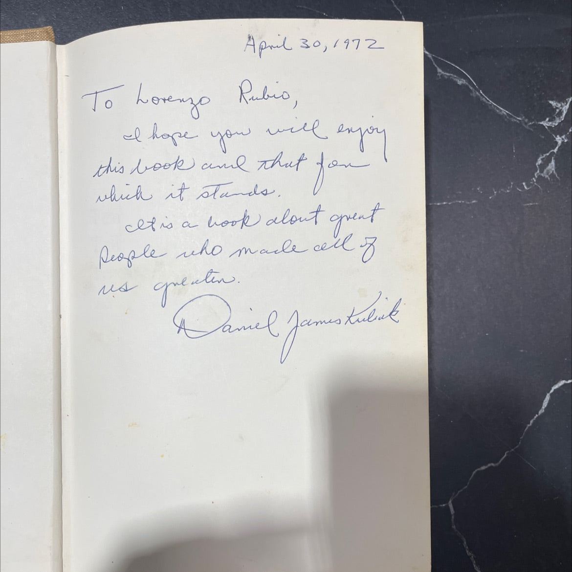ten tall texans book, by daniel james kubiak, 1970 Hardcover image 4