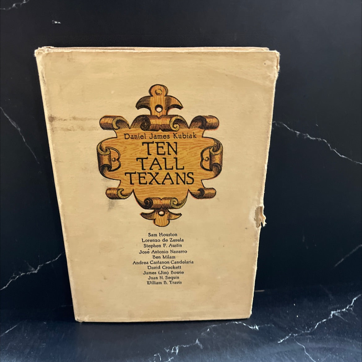 ten tall texans book, by daniel james kubiak, 1970 Hardcover image 1