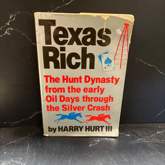 texas rich book, by harry hurt iii, 1981 Hardcover image 1