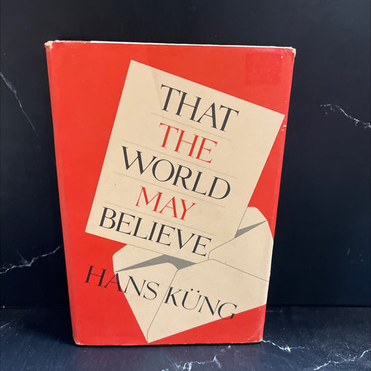 that the world may believe book, by hans küng, 1963 Hardcover image 1