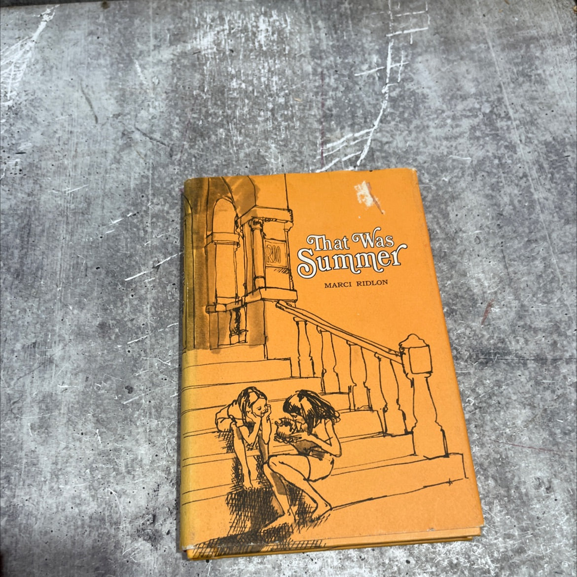 that was summer book, by Marci Ridlon, 1969 Hardcover image 1