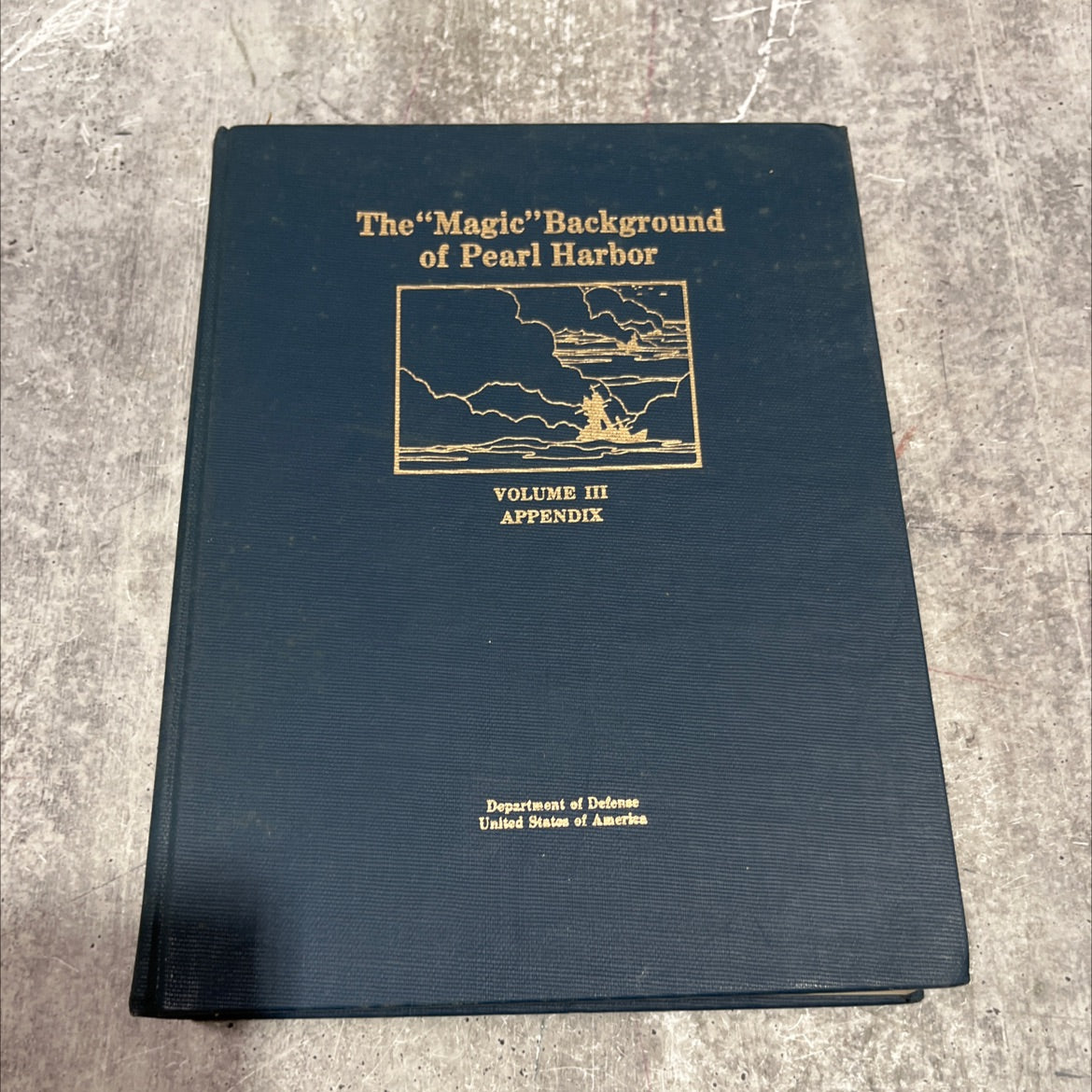 the \"magic\" background of pearl harbor volume iii appendix book, by unknown, not stated Hardcover image 1
