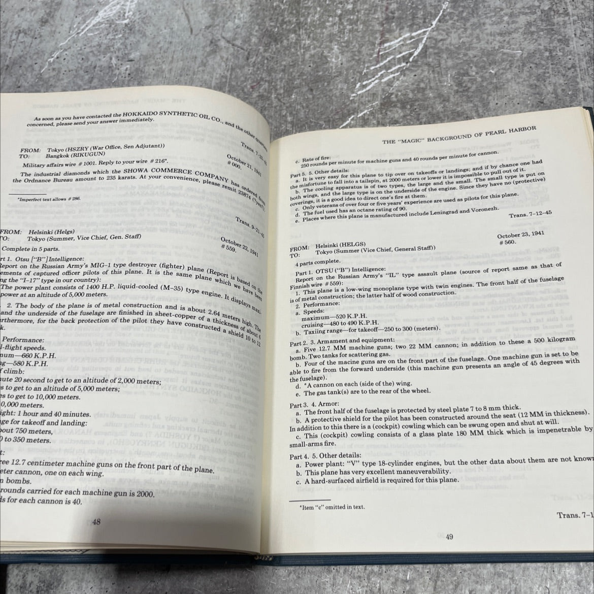 the \"magic\" background of pearl harbor book, by unknown, 1970 Hardcover image 3