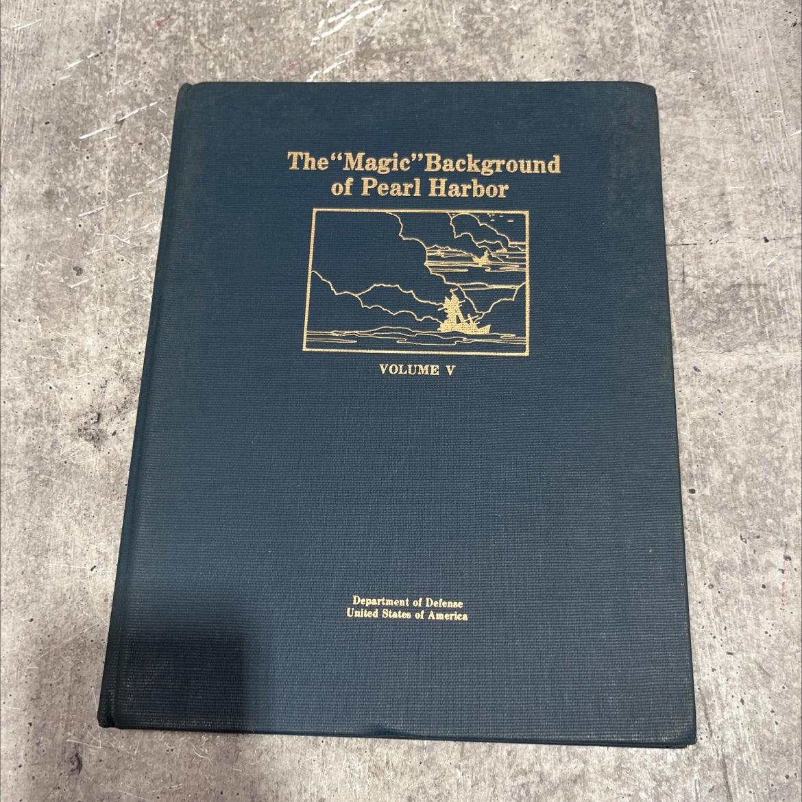 the \"magic\" background of pearl harbor book, by unknown, 1970 Hardcover image 1