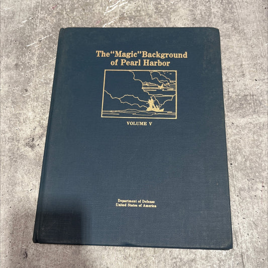 the \"magic\" background of pearl harbor book, by unknown, 1970 Hardcover image 1