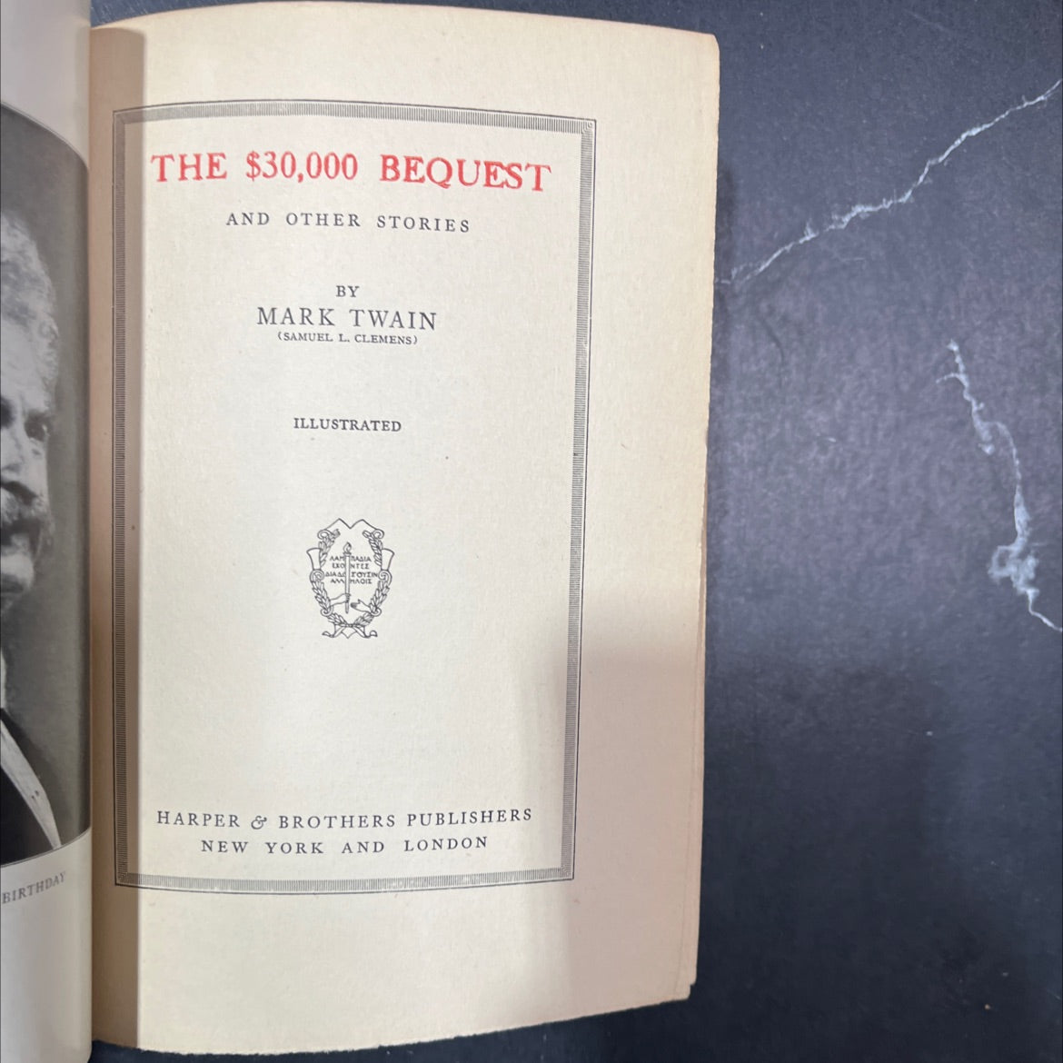 the $30,000 bequest and other stories book, by mark twain, 1906 Hardcover image 2