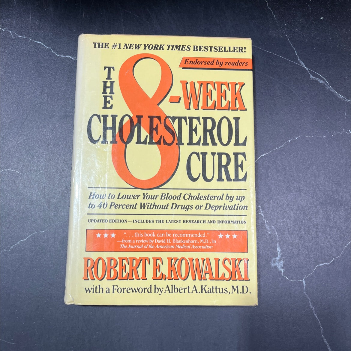 the 8-week cholesterol cure book, by Robert E. Kowalski, 1987 Hardcover image 1