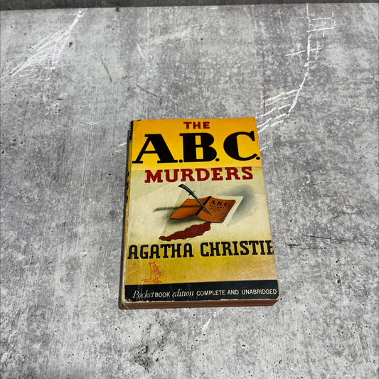 the a.b.c. murders book, by agatha christie, 1945 Paperback image 1