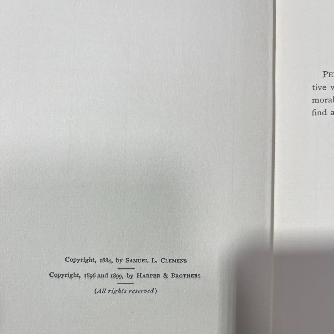 the adventures of huckleberry finn (tom sawyer's comrade) book, by mark twain, 1906 Hardcover image 3