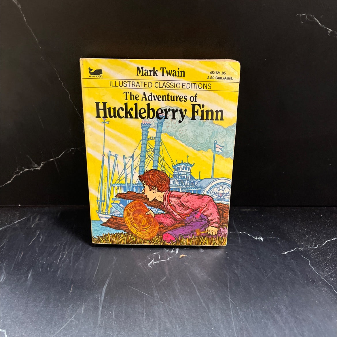 the adventures of huckleberry finn book, by mark twain, 1979 Paperback image 1