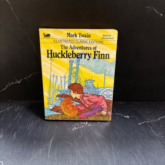 the adventures of huckleberry finn book, by mark twain, 1979 Paperback image 1