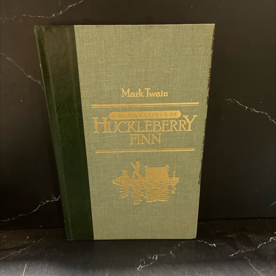 the adventures of huckleberry finn book, by Mark Twain, 1986 Hardcover image 1
