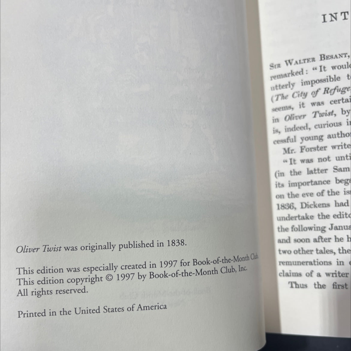 the adventures of oliver twist book, by charles dickens, 1997 Hardcover image 3