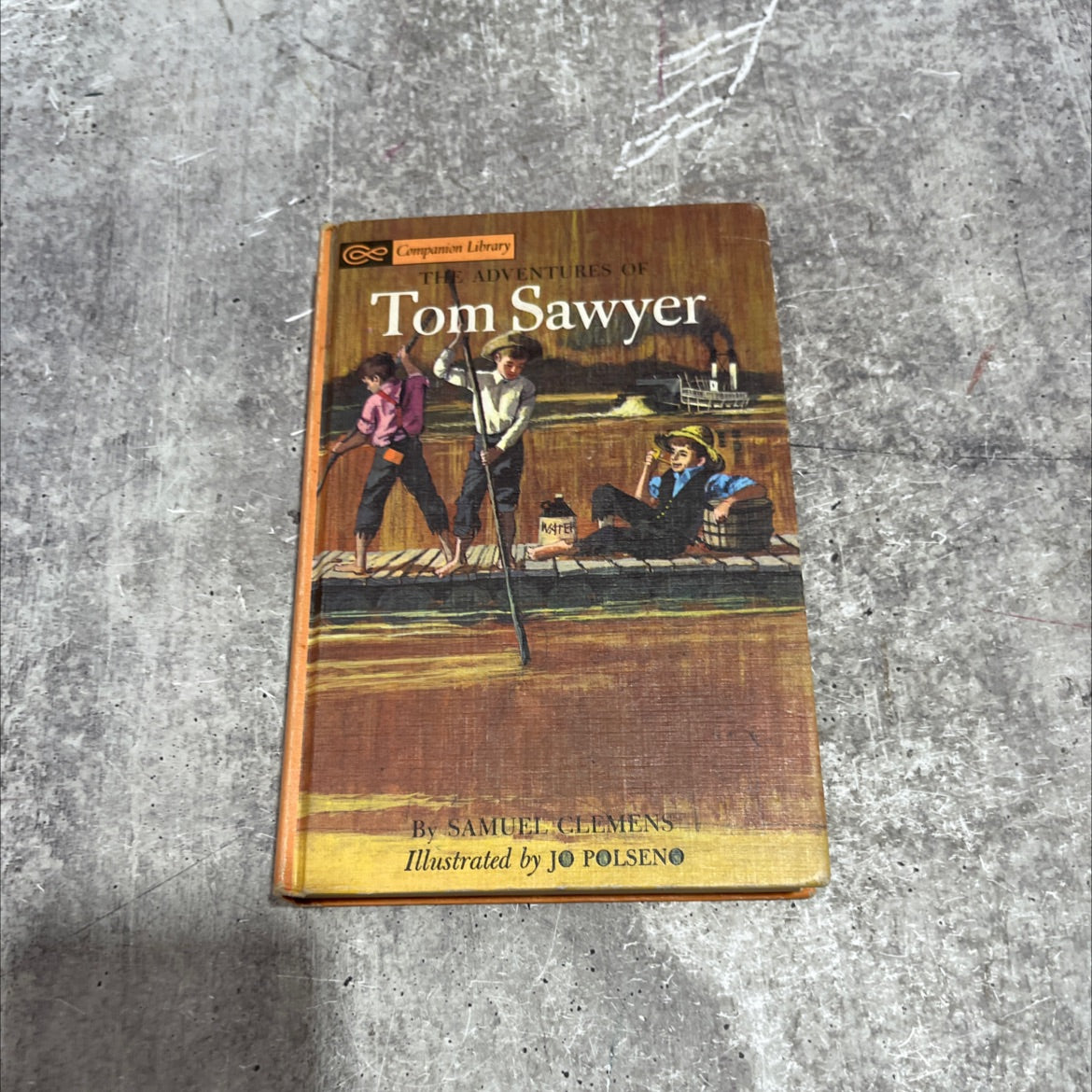 the adventures of tom sawyer book, by samuel l. clemens, 1963 Hardcover image 1
