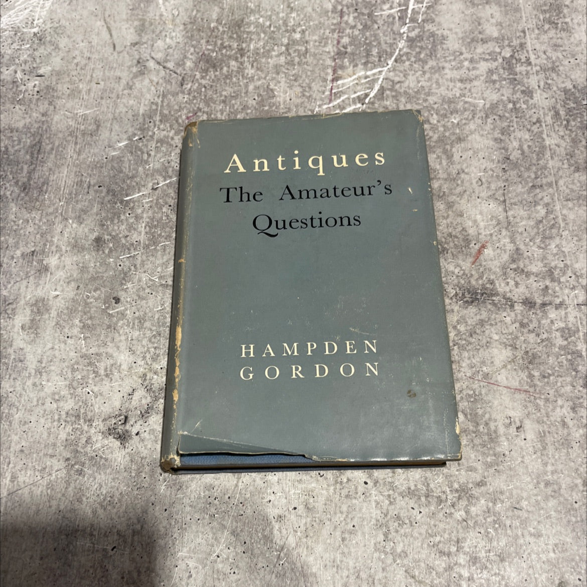the amateur's questions book, by hampden gordon, c. b., 1957 Hardcover image 1