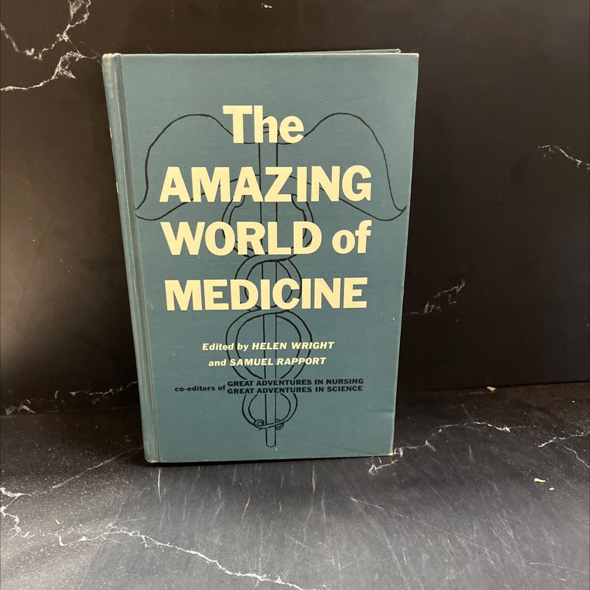 the amazing world of medicine book, by Helen Wright and Samuel Rapport, 1961 Hardcover image 1