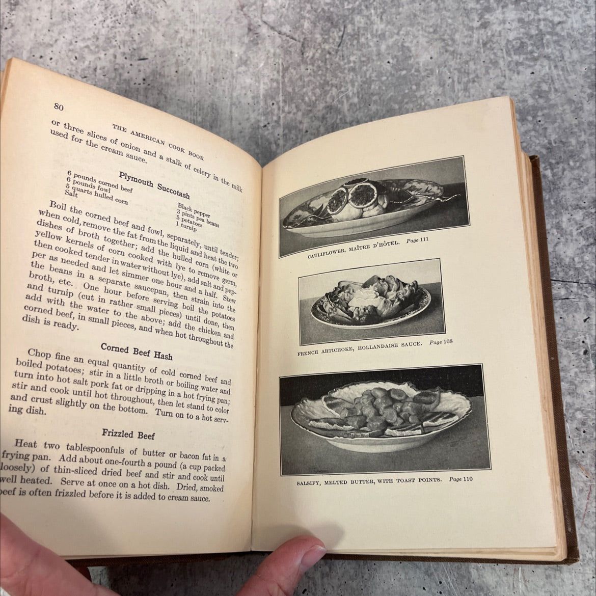 the american cook book recipes for everyday use book, by janet mckenzie hill, 1914 Hardcover, First Edition image 4